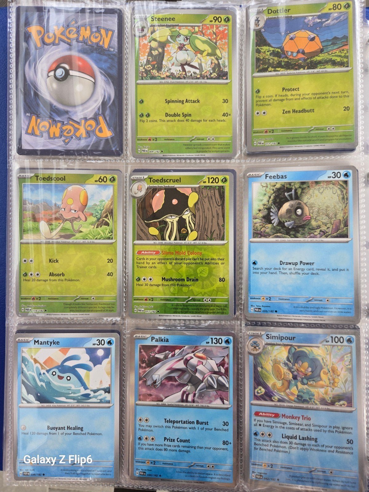 Pokémon kaarten #182 paradox rift, Ophalen of Verzenden, Gebruikt, Meerdere kaarten