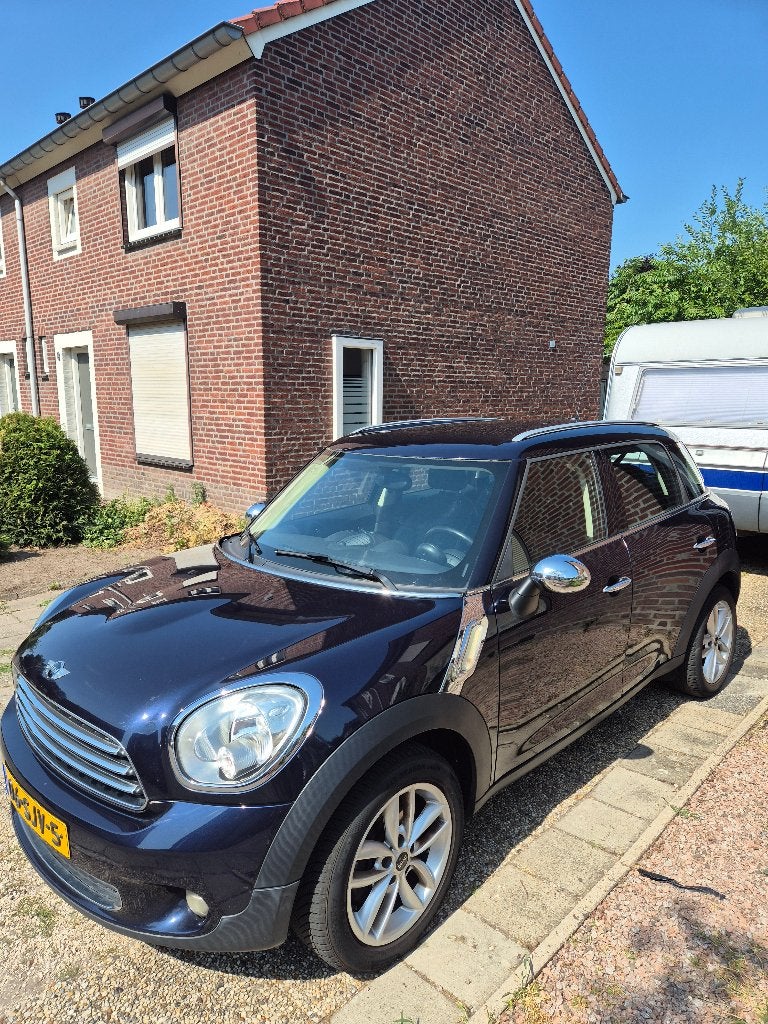 Mini Countryman 1.6 ONE 2011 Blauw, Auto's, Mini, Euro 5, Zwart, Leder en Stof, SUV of Terreinwagen