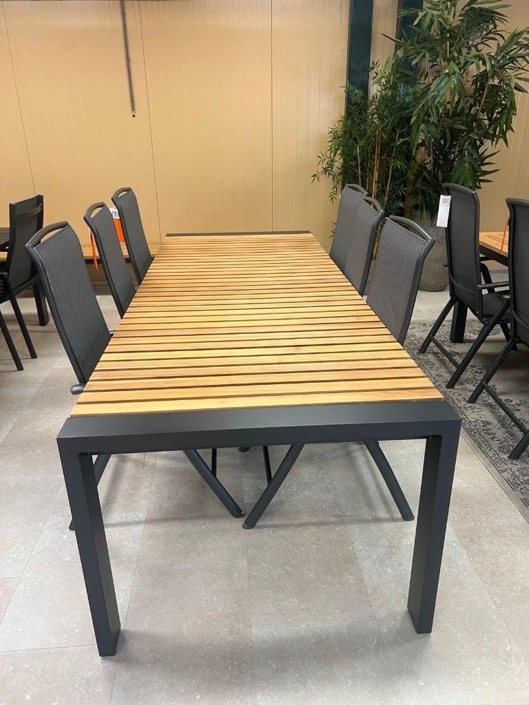 Capri Rialto Tuinset | Uitschuifbaar | Showroommodel, Tuin en Terras, Tuinsets en Loungesets, Ophalen, Gebruikt, 6 zitplaatsen