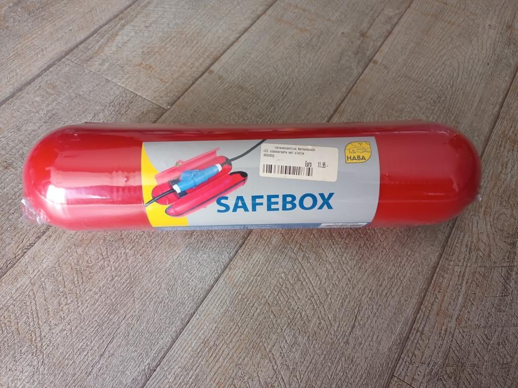 Safebox voor stekkers, met rubber ring en slotje, Ophalen, Nieuw
