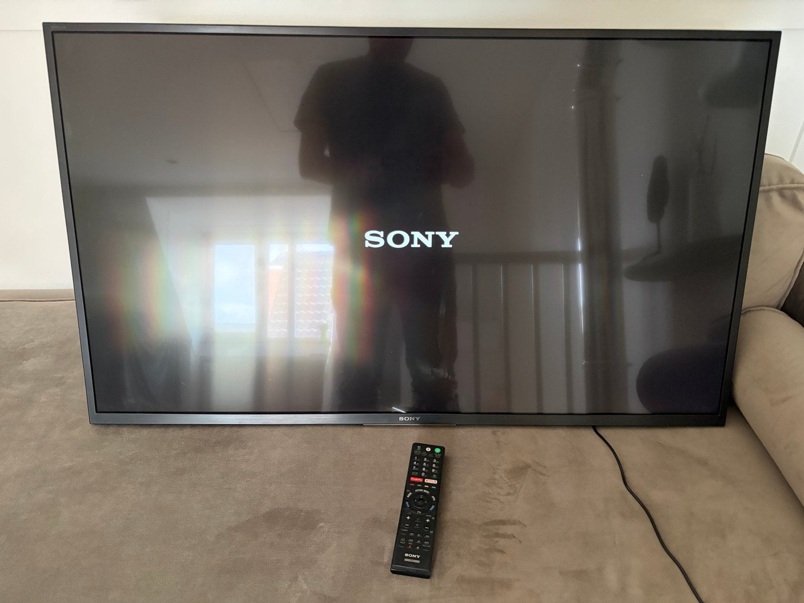 Sony 43 inch 4K Smart TV, Ophalen, LED, 50 Hz, Zo goed als nieuw