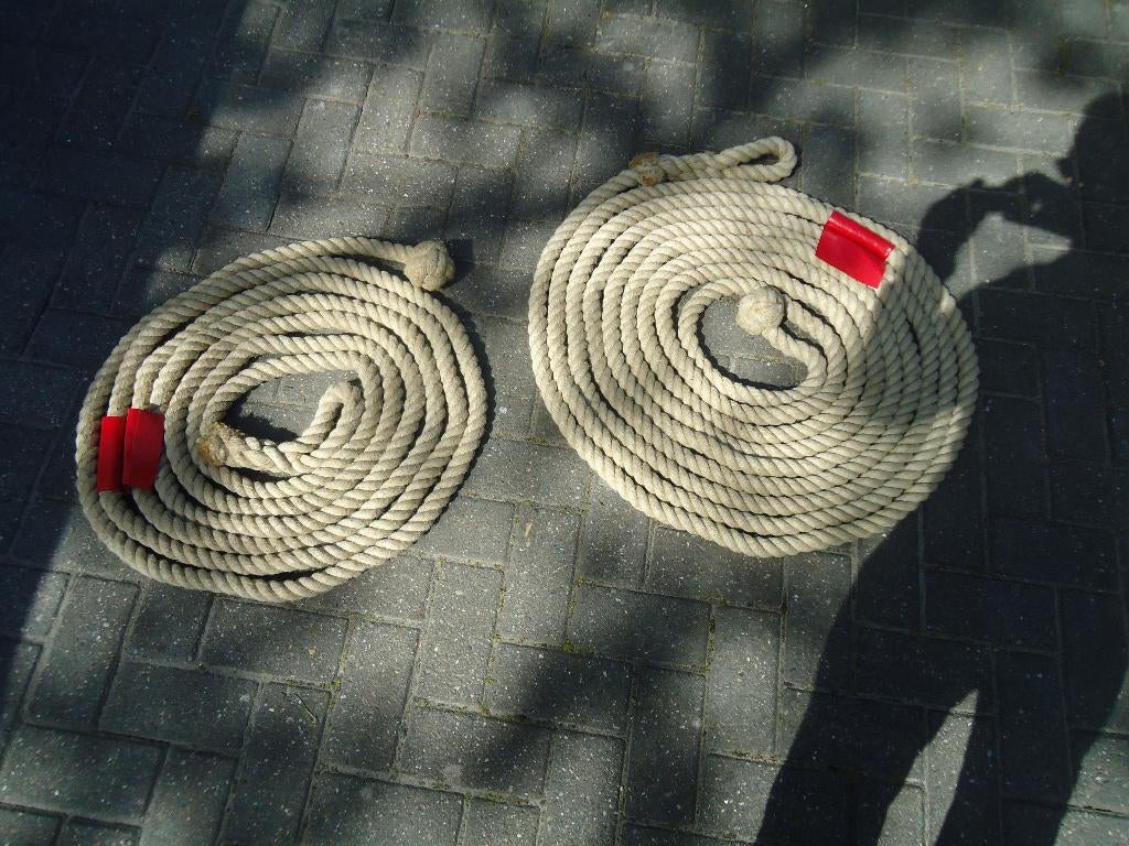 2 Touwtrek touwen zo goed als nieuw 14 meter en 9 meter, Verzenden, Zo goed als nieuw, Benen, Overige typen
