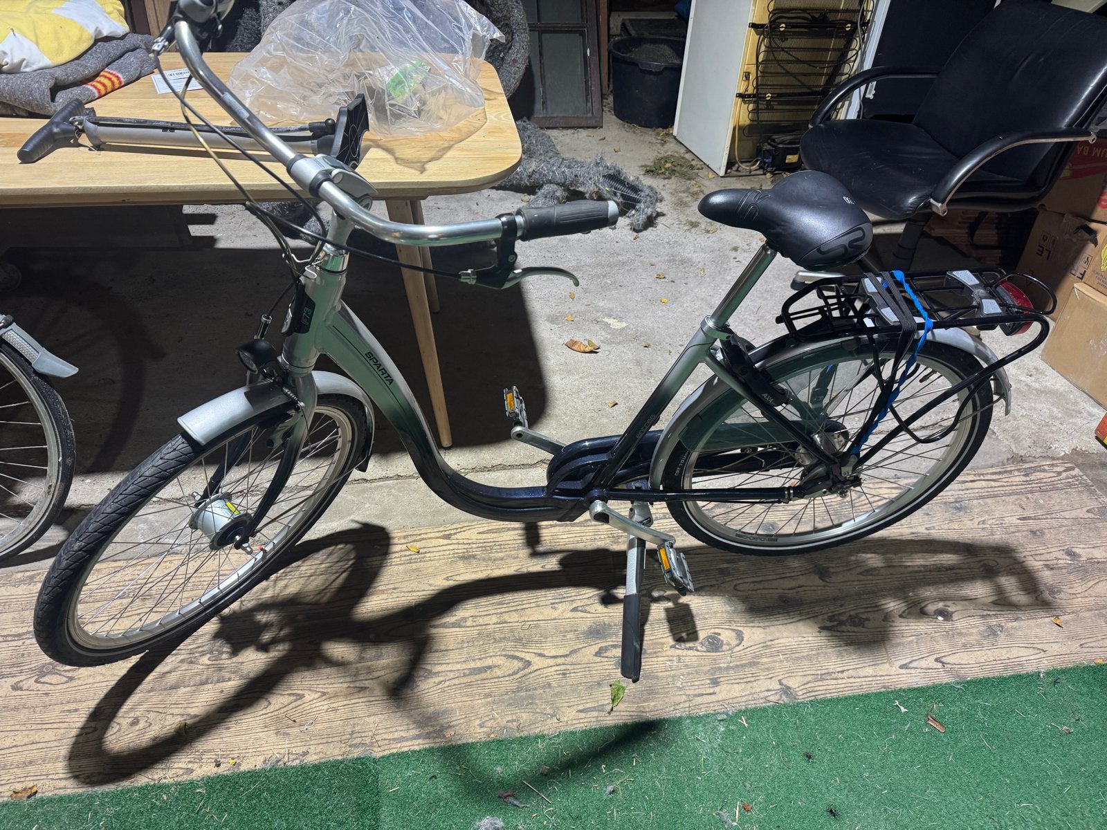 Sparta Entree Dames/Herenfiets met lage instap en 7 versn., Ophalen, Sparta, Velgrem, 53 tot 56 cm