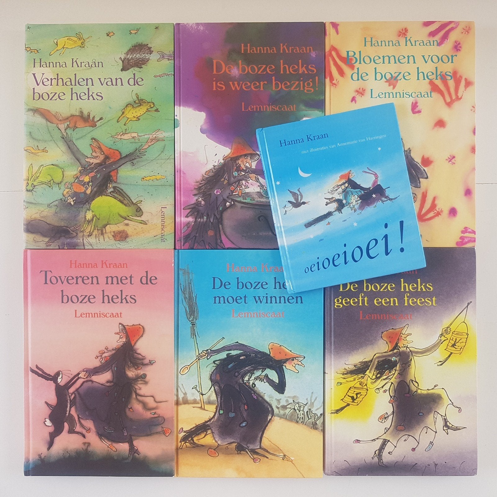 7x De Boze Heks - Hanna Kraan | Feest, Toveren, Bloemen, Ophalen of Verzenden, Hanna Kraan, Fictie algemeen