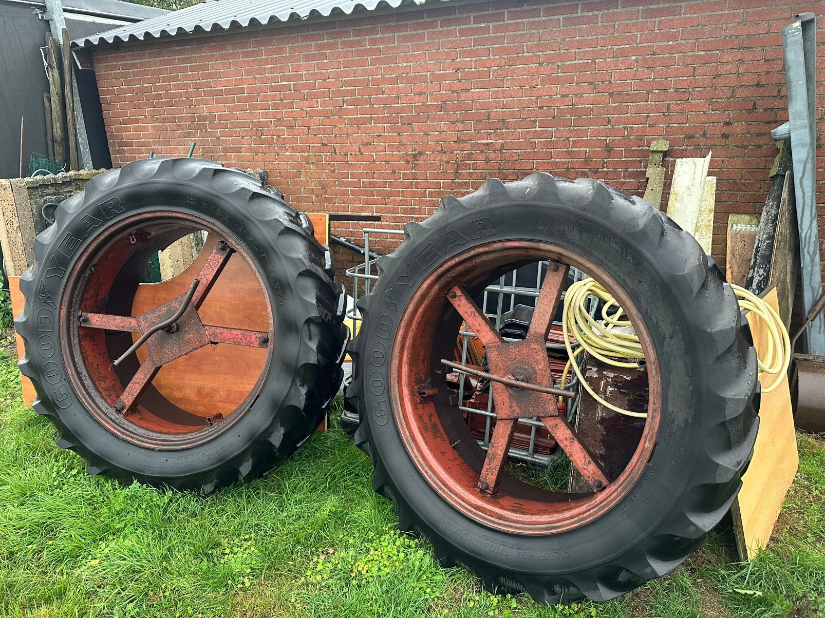 Te koop Dubbellucht wielen, Zakelijke goederen, Ophalen