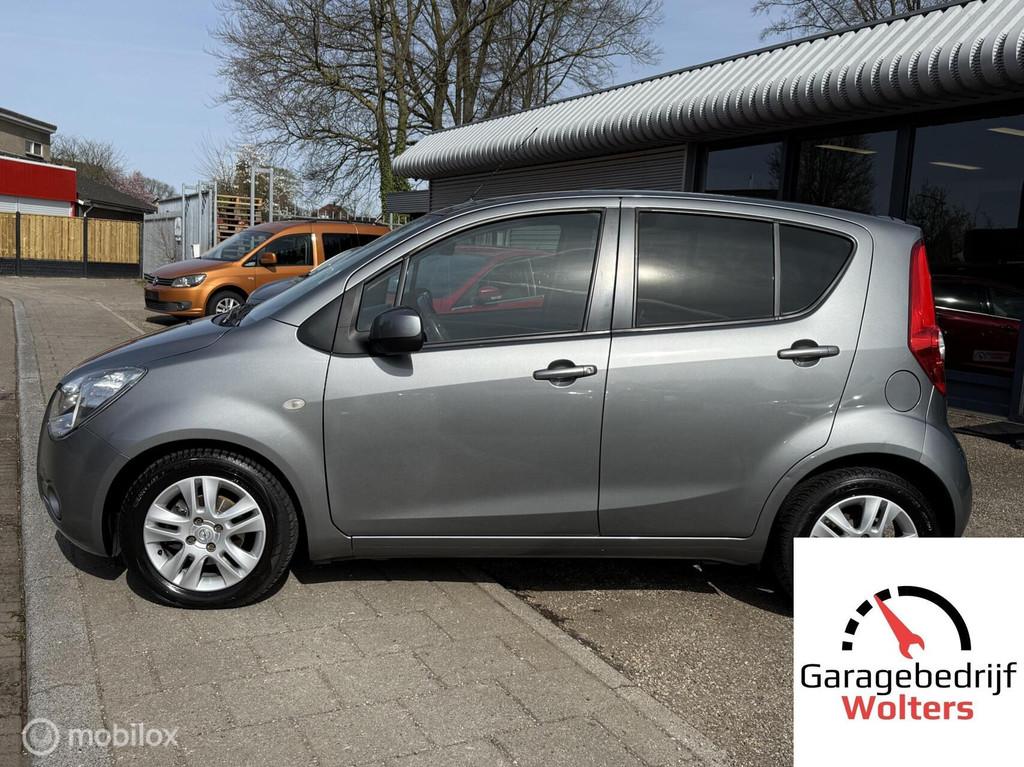 Opel Agila 1.2 Edition AUTOMAAT AIRCO HOGE INSTAP, 94 pk, Stof, Gebruikt, 4 cilinders