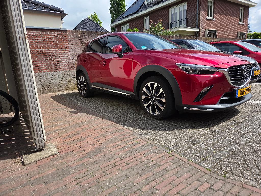 Mazda CX-3 2.0 Skyactiv-g 120pk 2019 Rood, Auto's, Mazda, 1998 cc, 15 km/l, 625 kg, Euro 6