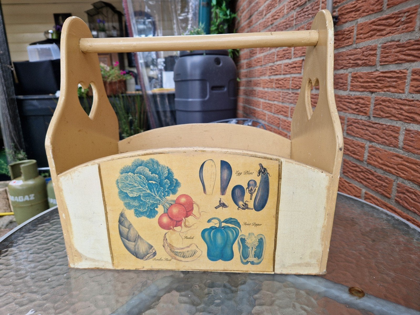 oude groentenbak, Antiek en Kunst, Ophalen