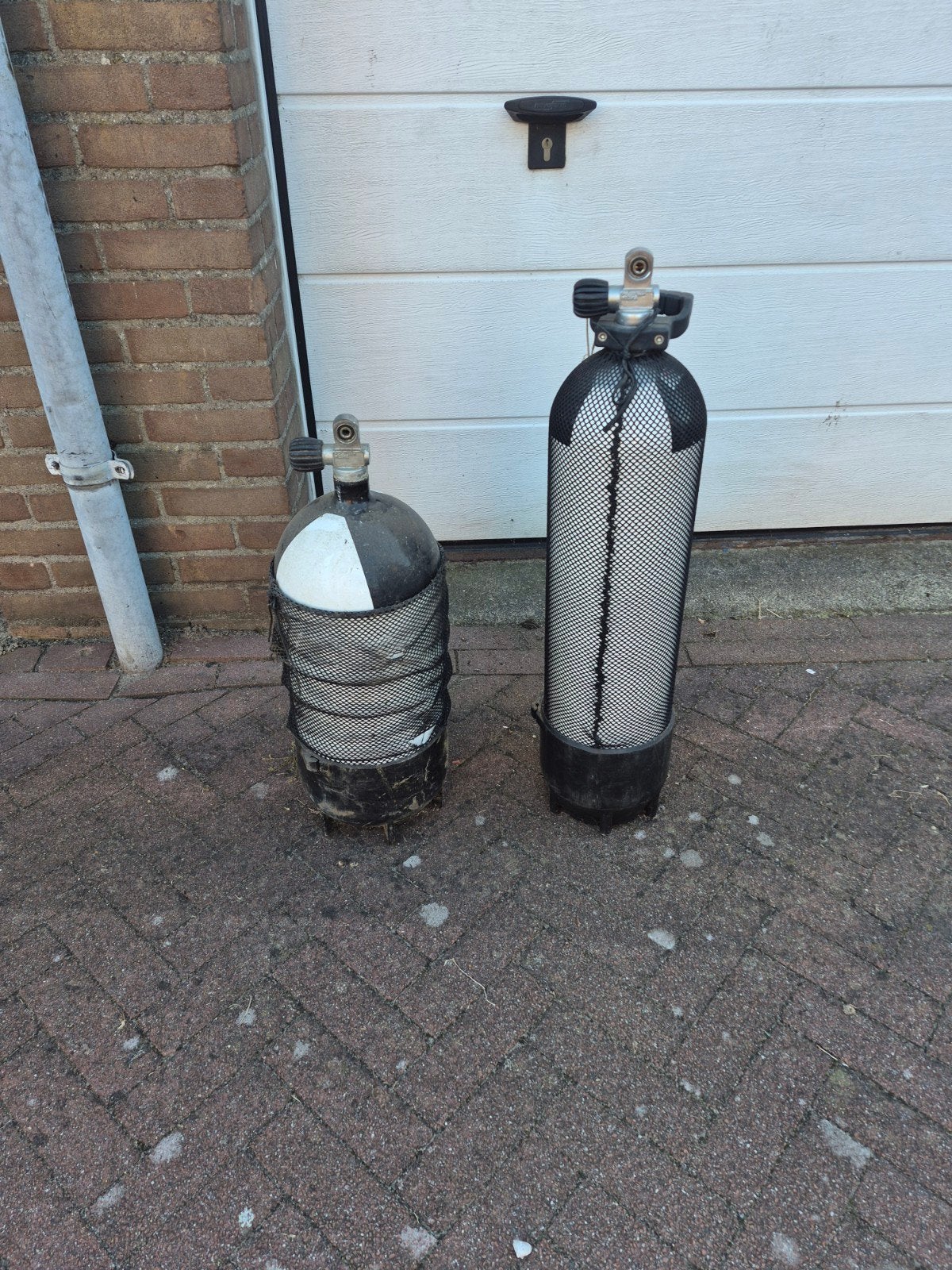 2x 12 Liter 200 Bar Duikflessen, Ophalen, Gebruikt, Duikfles