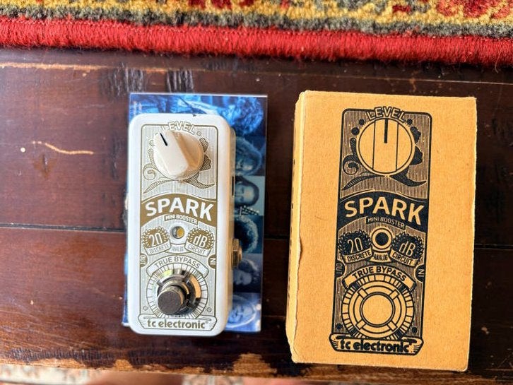 TC Electronic Spark Mini Booster Gitaarpedaal, Ophalen of Verzenden, Zo goed als nieuw, Overige typen