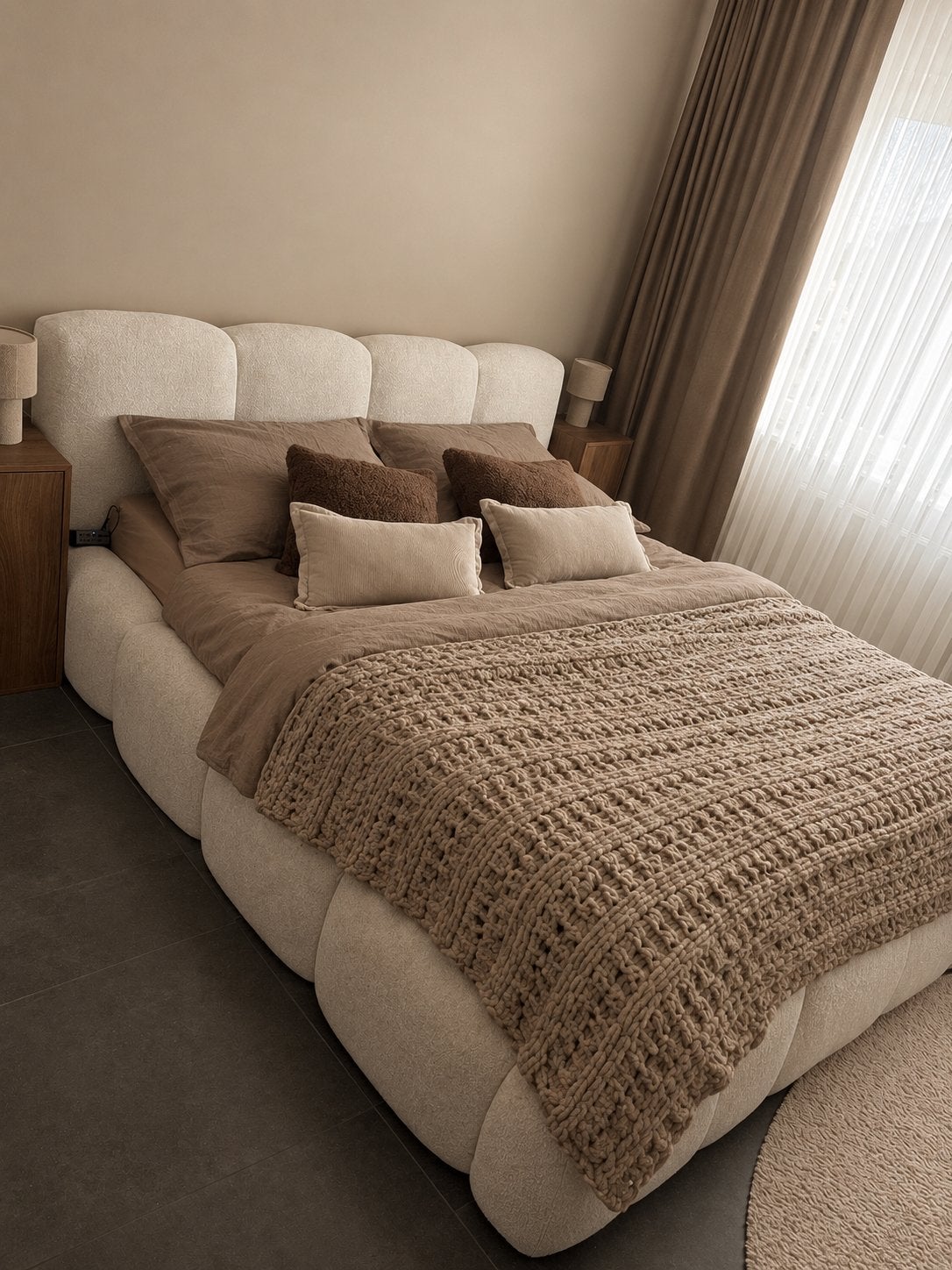 180x200 |  2-persoonsbed met opbergruimte + dikke matras, Wit, Tweepersoons, Ophalen of Verzenden, Zo goed als nieuw