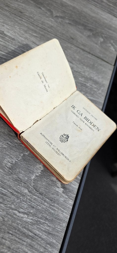 religieus gebed boekje is voor kinderen, Antiek en Kunst, Ophalen of Verzenden