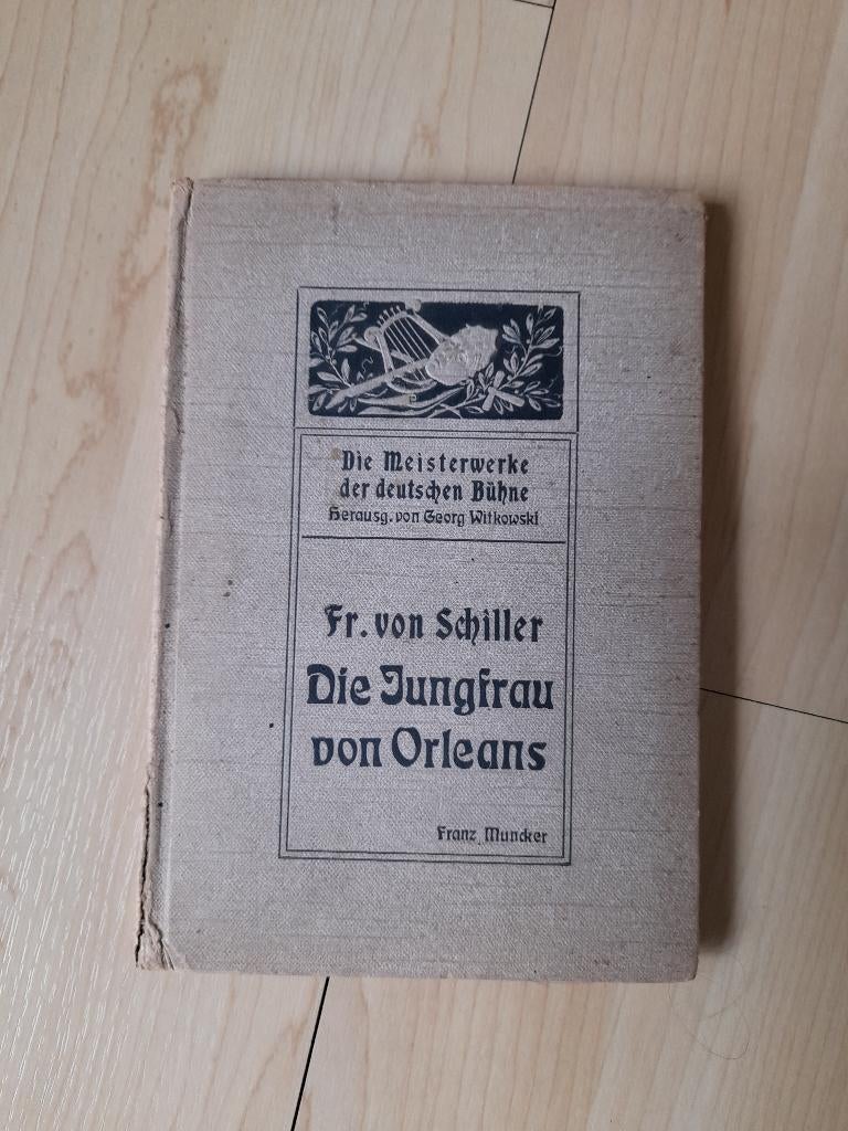 DIE JUNGFRAU VON ORLEANS door Fr. von Schiller Duitstalig, Boeken, Ophalen of Verzenden, Gelezen