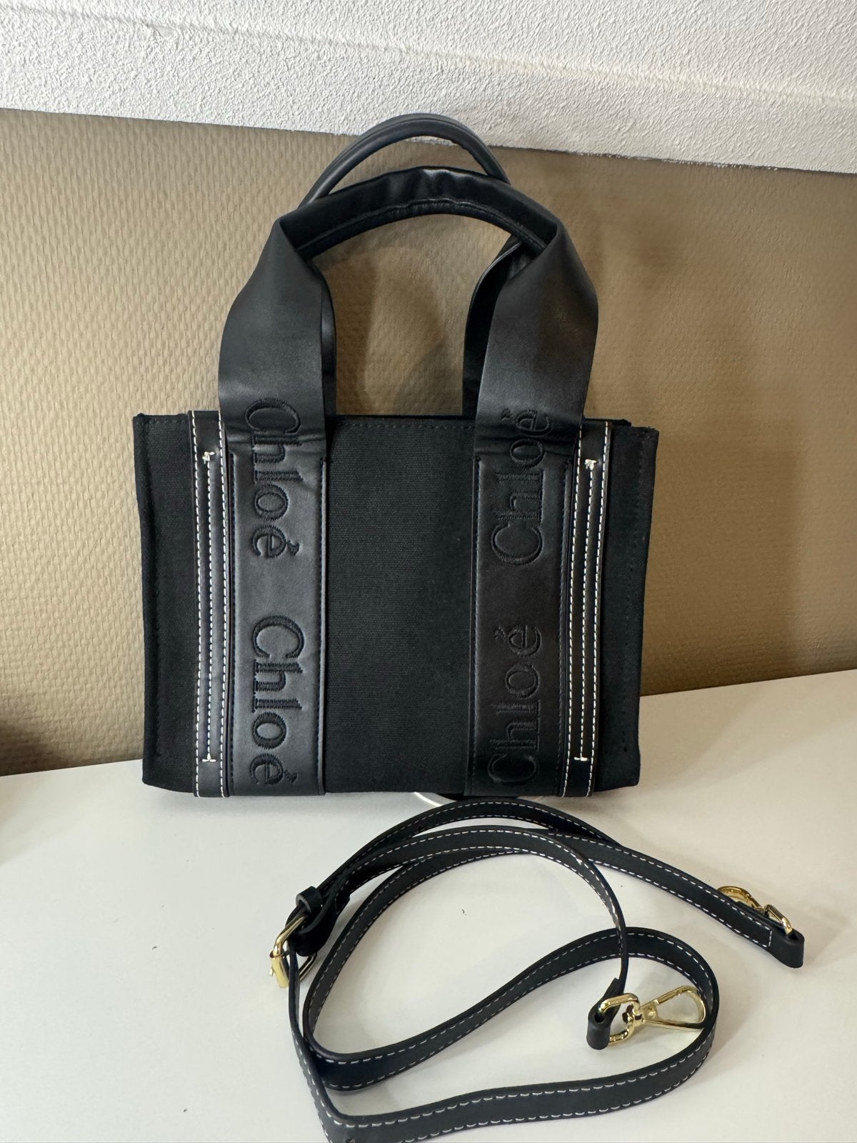Chloé Dames Tas, Ophalen of Verzenden, Zo goed als nieuw, Zwart, Handtas