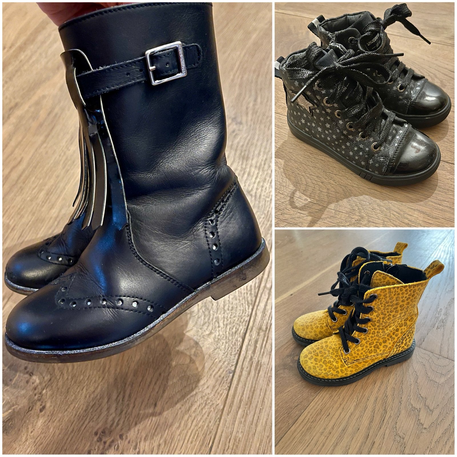 🌸 Shoesme sneakers/Zecchino & Keq laarsjes leer maat 27 🌸, Gebruikt, Meisje, Schoenen, Ophalen of Verzenden