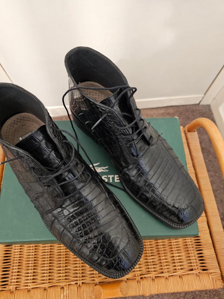 Echte krokodillen leren schoenen mt 42, Kleding | Heren, Schoenen, Ophalen of Verzenden, Zo goed als nieuw