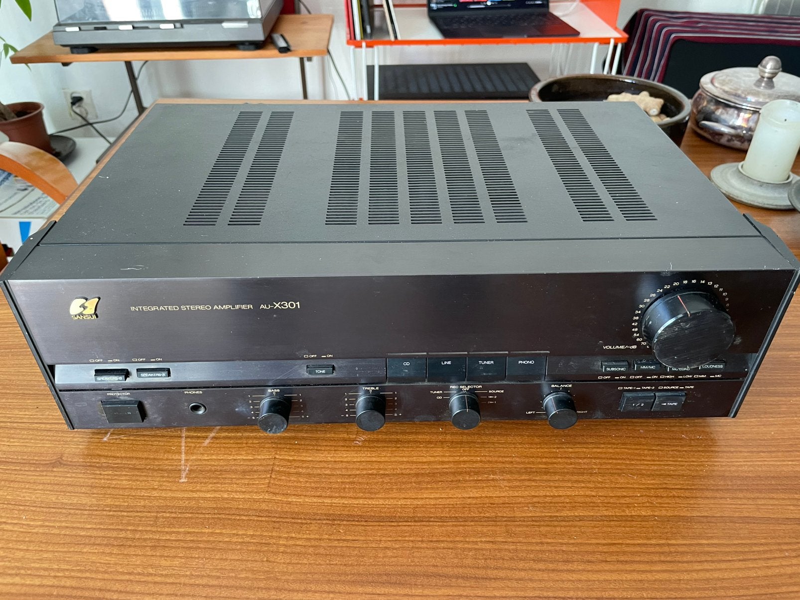 Sansui AU-x301, Ophalen, Zo goed als nieuw, Minder dan 60 watt, Overige merken