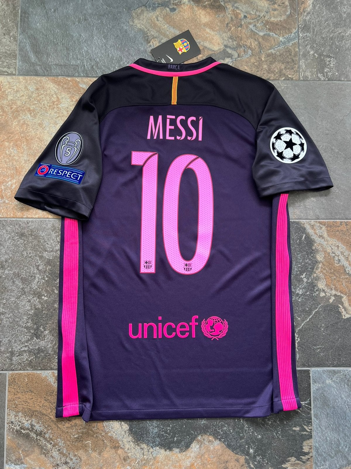 Messi Retro FC Barcelona Maat M, Maat M, Ophalen of Verzenden, Nieuw, Shirt