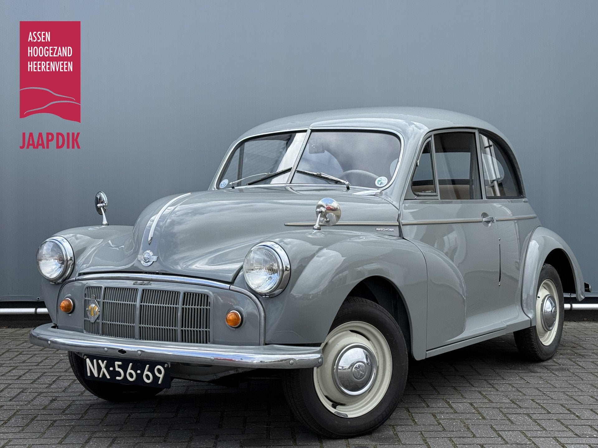Morris Minor BJR 1953 27 PK CLAYTON HEATER | ZIJKLEPMOTOR |, Overige merken, Origineel Nederlands, Bedrijf, Handgeschakeld