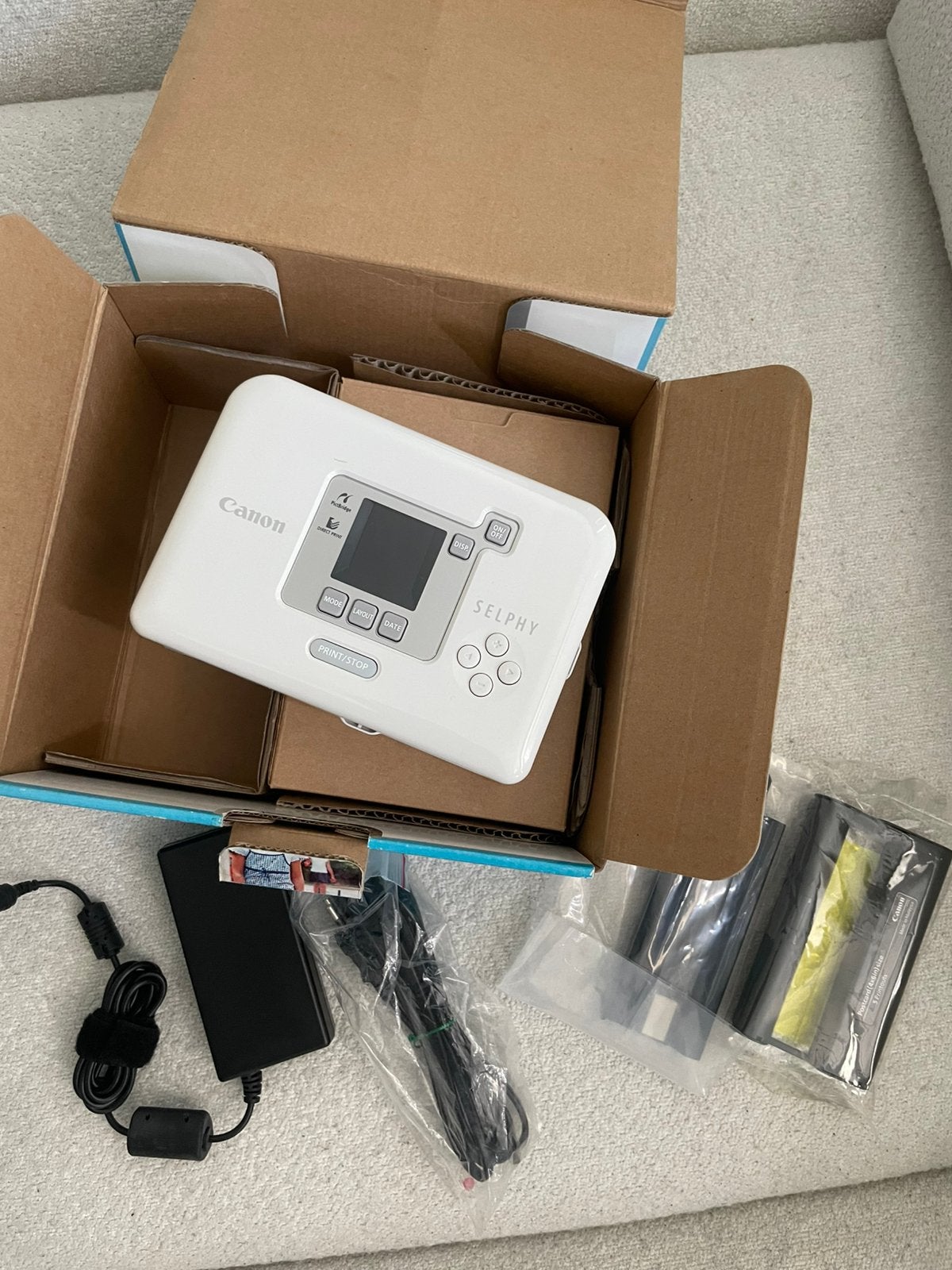 Canon Selphy CP720 Fotoprinter, Ophalen of Verzenden, Zo goed als nieuw