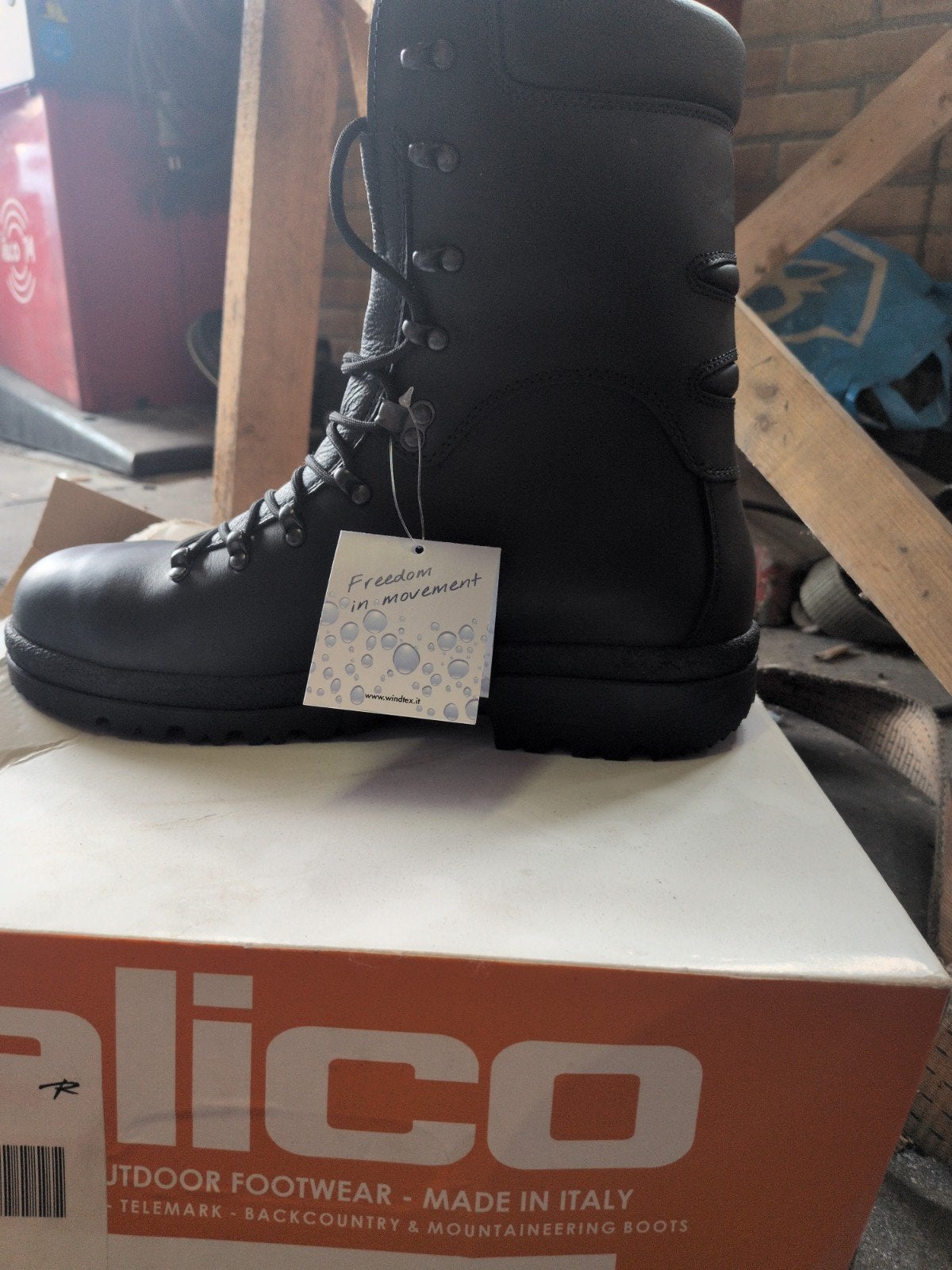 Alico Outdoor veiligheidslaarzen s3  Maat 47M, Alico, Zwart, Boots, Nieuw
