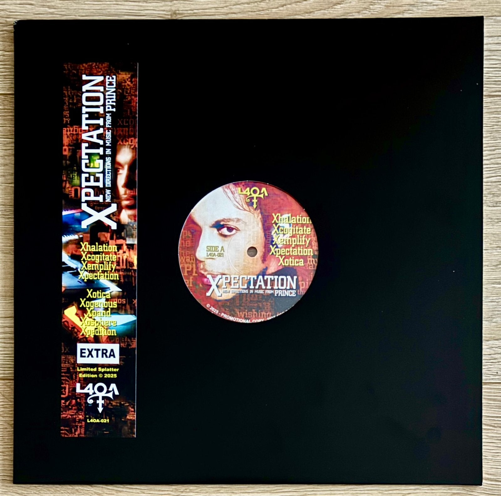 Prince Promo LP - Xpectation - L4OA - Rood Splatter Vinyl, Limited edition, Verzenden, Nieuw in verpakking, LP
