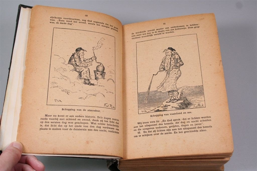 Amusante Bijbel [ca. 1910] — Komische ill. — Persiflage, Ophalen of Verzenden