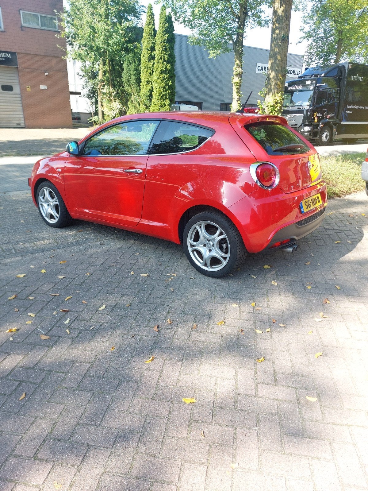 Alfa Romeo MiTo 1.4 Turbo 155PK SPORT 2009 Rosso Alfa, Auto's, Voorwielaandrijving, 15 km/l, 4 cilinders, 49 €/maand