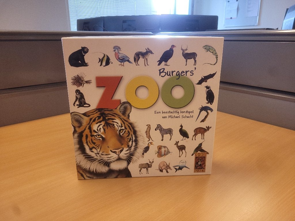 Burgers Zoo Bordspel 999 Games Zo Goed Als Nieuw, 999 Games, Ophalen of Verzenden, Zo goed als nieuw, 999 Games