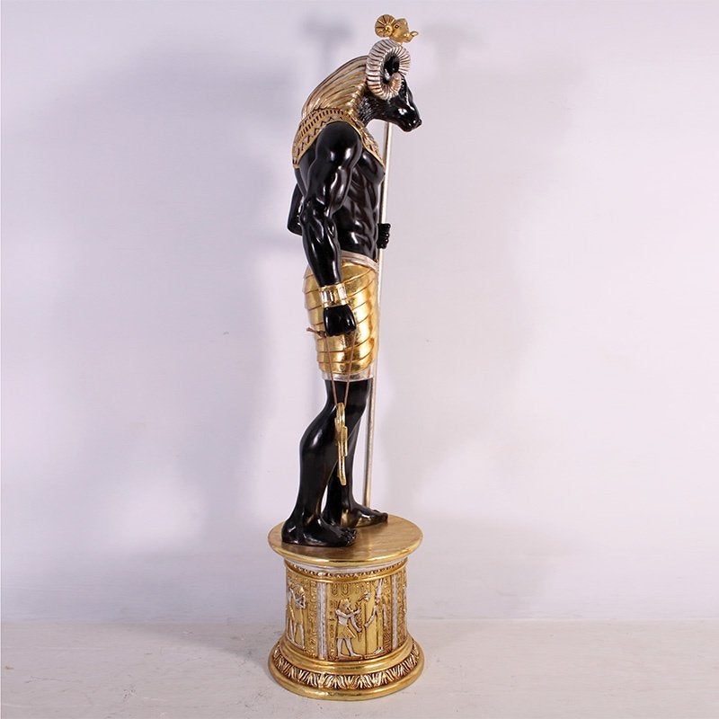 Khnum 235 cm - Khnum beeld op base, Verzamelen, Ophalen, Nieuw, Overige typen
