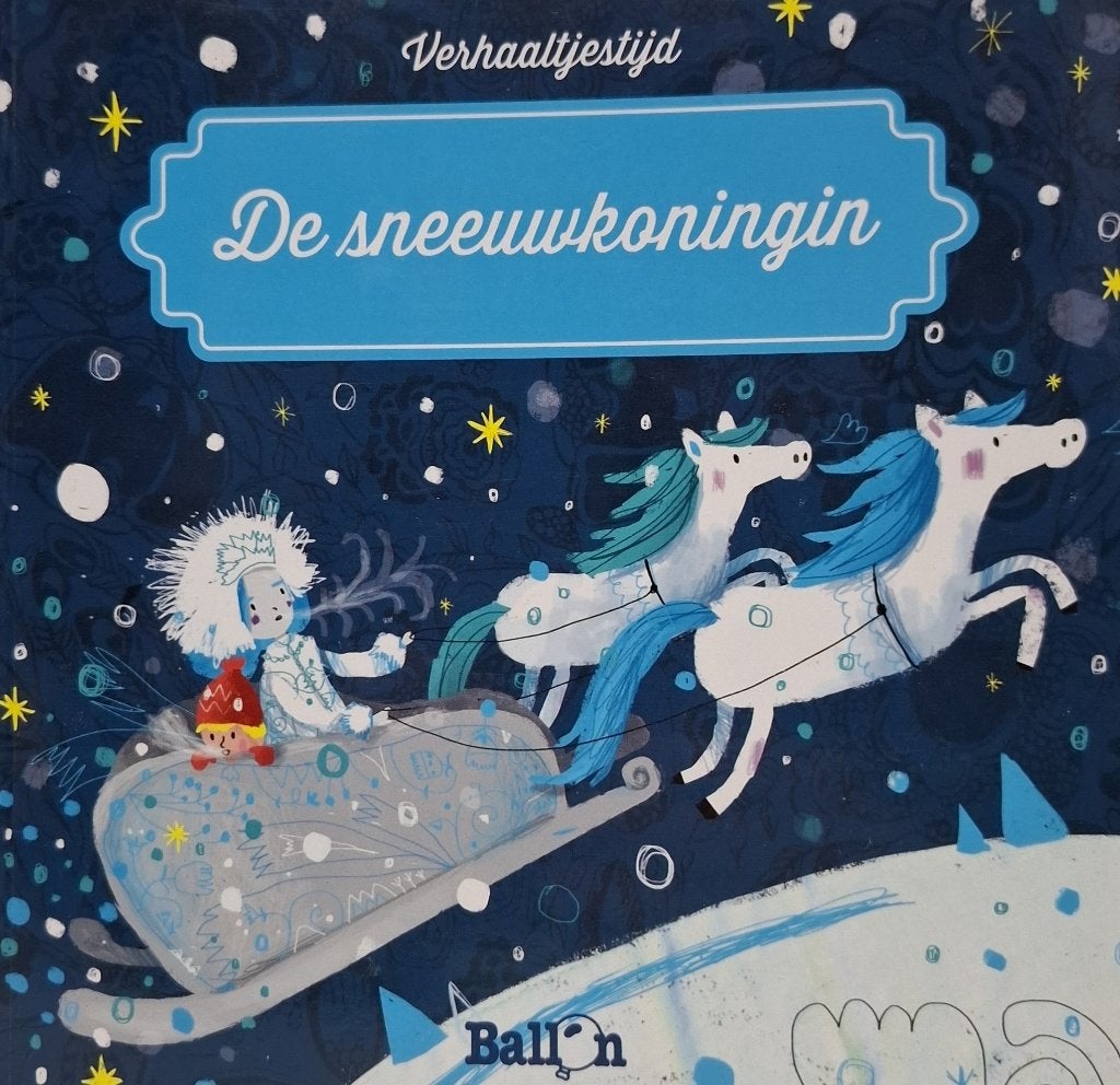 De Sneeuwkoningin - Verhaaltjestijd, Boeken, Gelezen, Hans Christian Andersen, Ophalen of Verzenden, Nederland