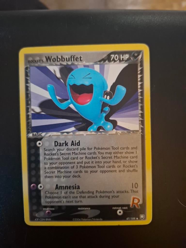 Rocket's Wobbuffet #47 Pokemon Team Rocket Returns, Ophalen of Verzenden, Gebruikt, Losse kaart