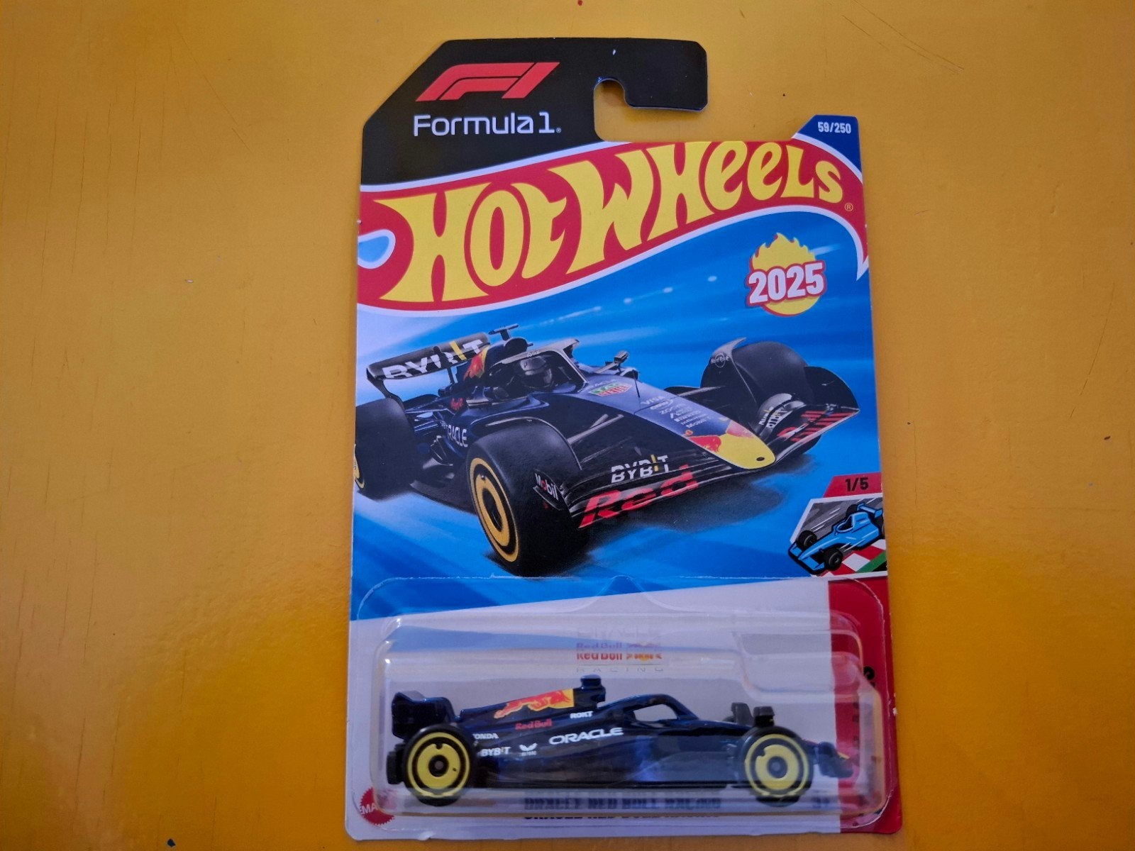 Hot Wheels Oracle Red Bull Formule 1 racer 2025 nieuw, Ophalen of Verzenden, Nieuw, Auto