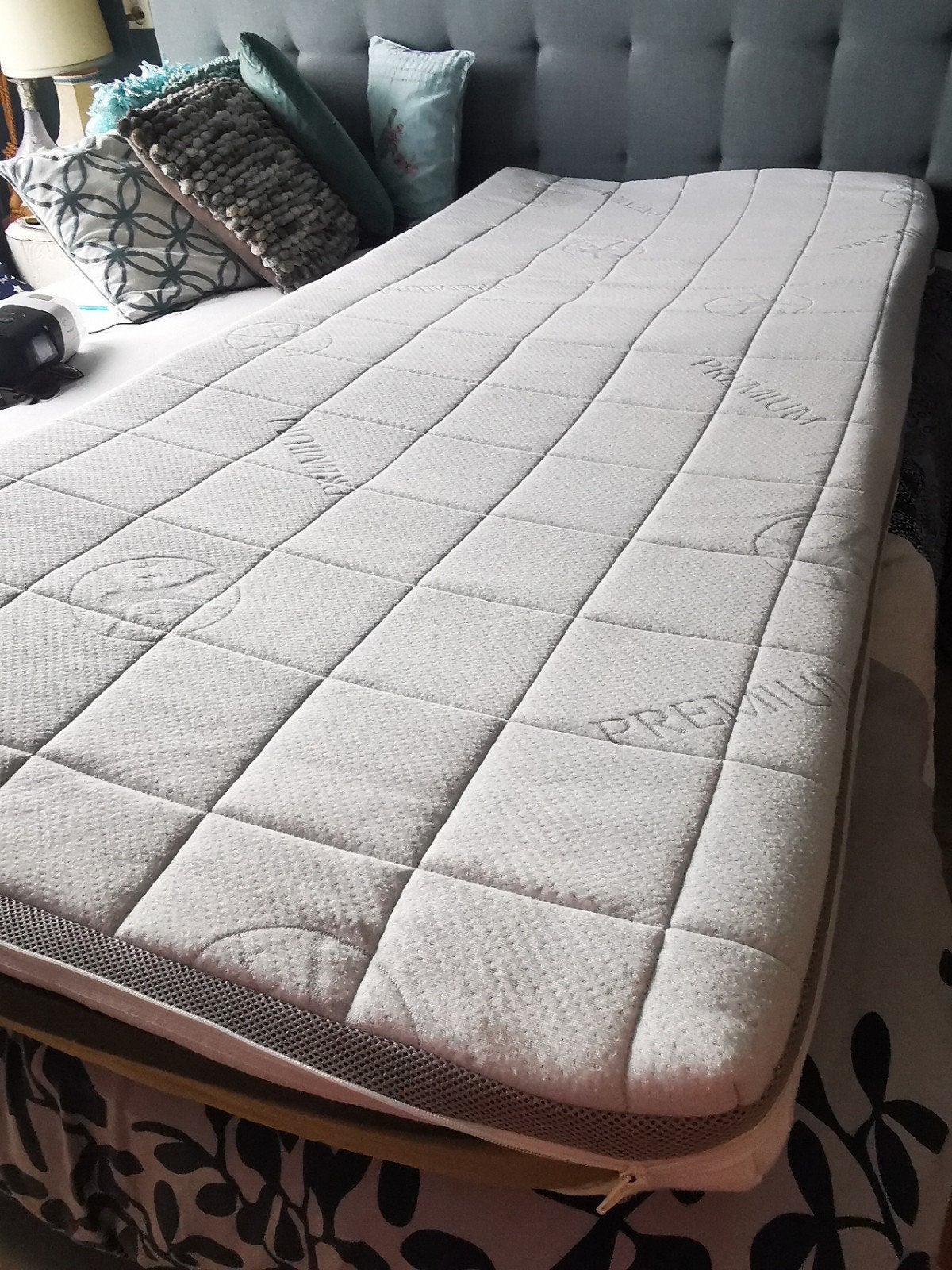 Topper topmatras 8cm 2 laags schuim premium, Ophalen, ., Tweepersoons, .