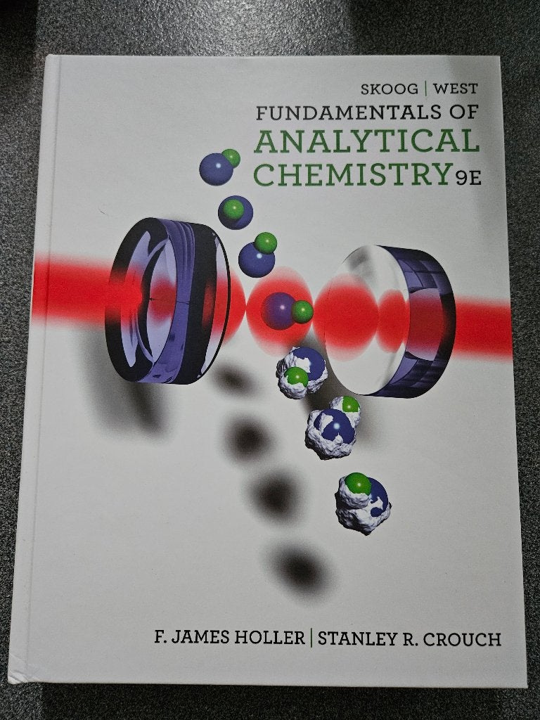 Fundamentals of analytical chemistry, Scheikunde, Ophalen of Verzenden, Zo goed als nieuw, Skoog / west