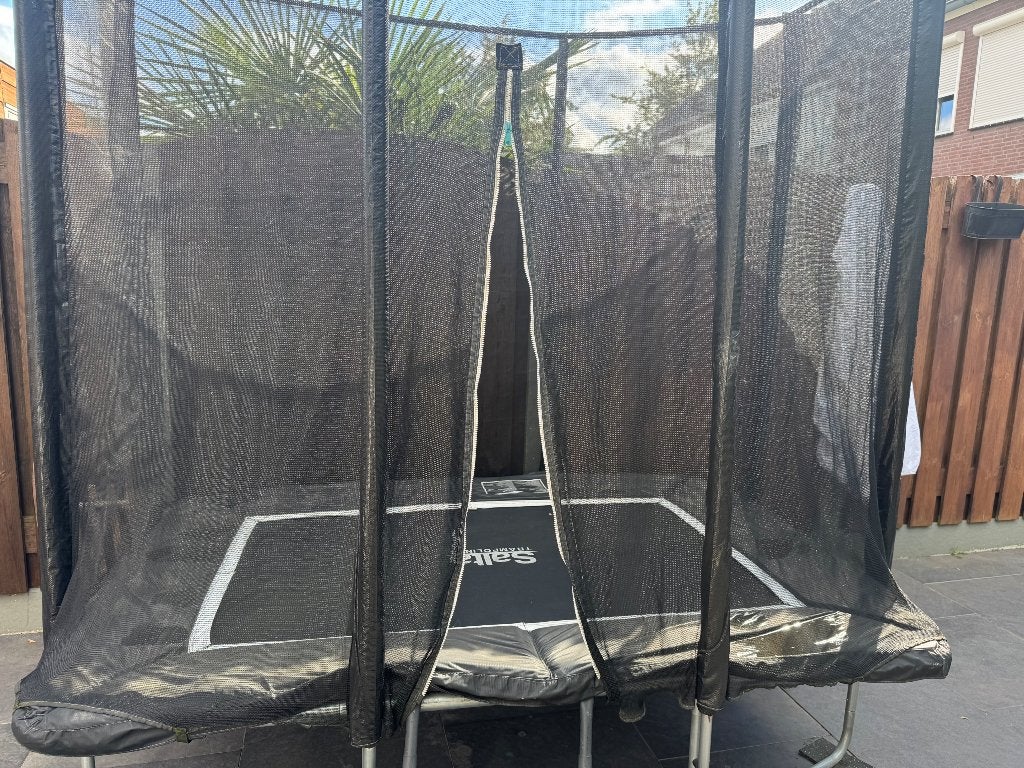 Salto trampoline, Ophalen, Gebruikt
