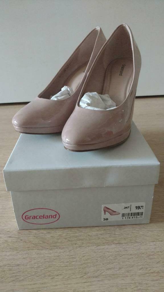 Graceland pump poederrose maat 38, Ophalen, Zo goed als nieuw, Overige kleuren