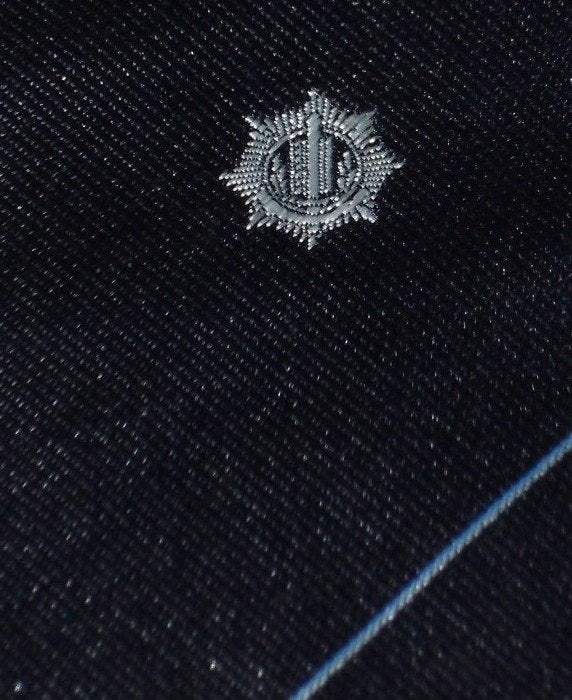 Gemeentepolitie stropdas blauw met blauw-witte strepen, Verzamelen, Ophalen of Verzenden, Nieuw, Gebruiksvoorwerp