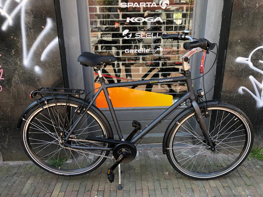 Fietshokje Houtplein: Kieler herenfiets H60 N7 NIEUW, Niet ingevuld, Niet ingevuld, Nieuw, 57 tot 61 cm