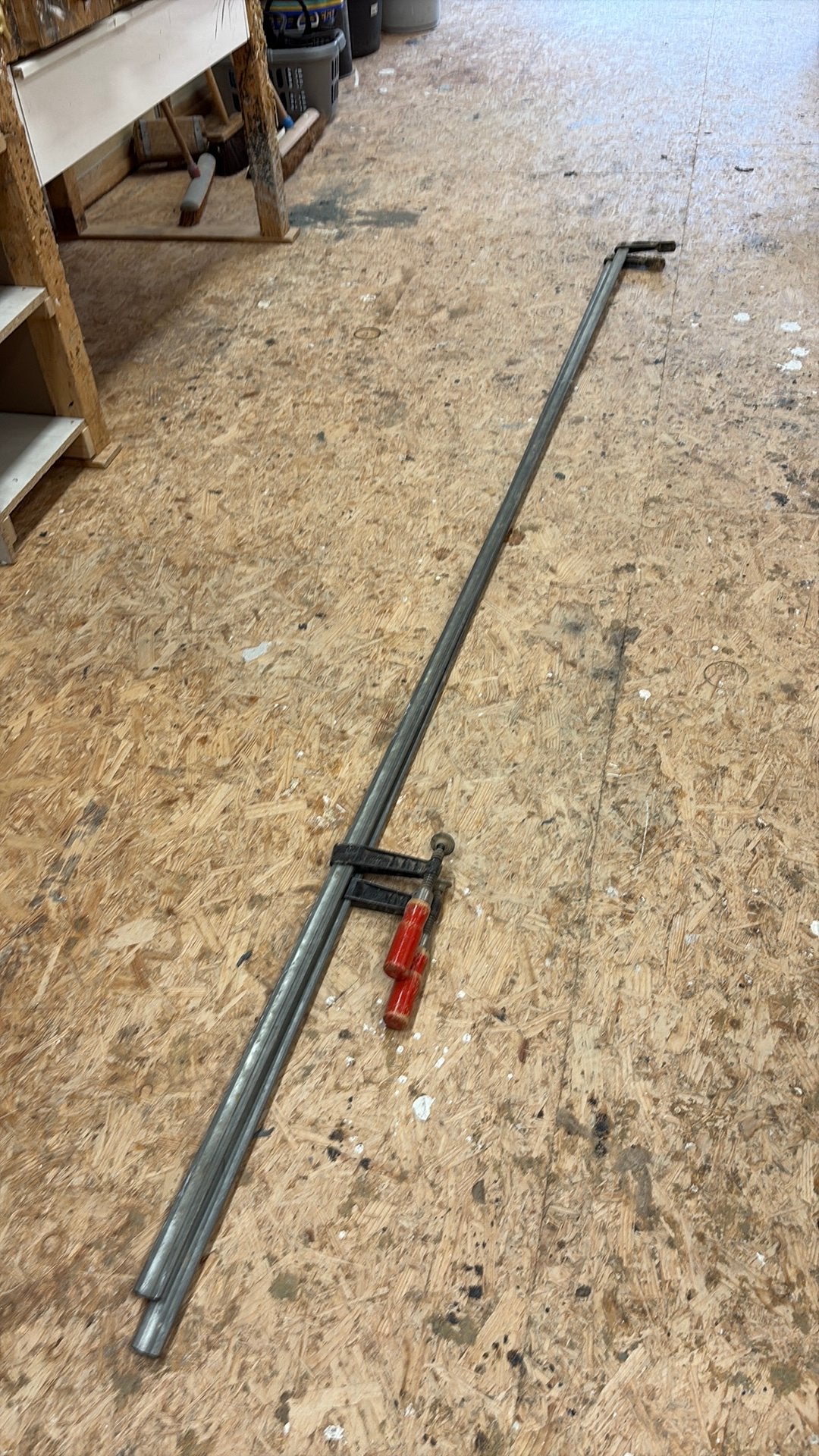 2 Lijmklemmen van 3 meter bessey, Ophalen, Gebruikt, Klem