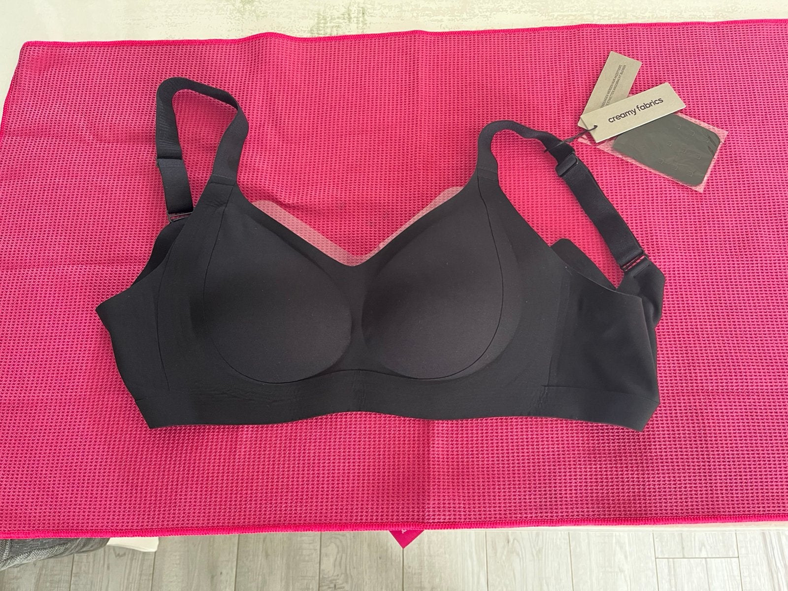Cfab bh compact push up zwart, Ophalen, Zwart, BH