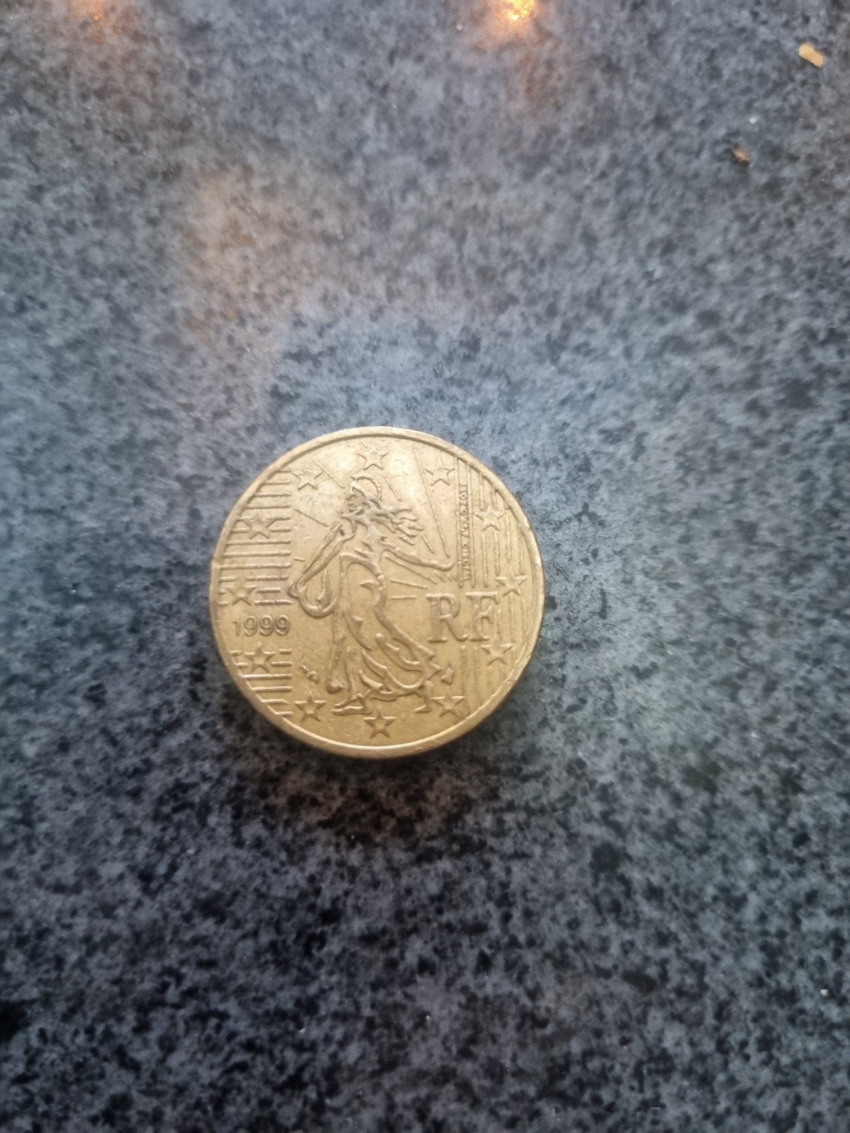 Zeldzame 50 cent munt uit 1999, Ophalen of Verzenden, Frankrijk, 50 cent, Losse munt