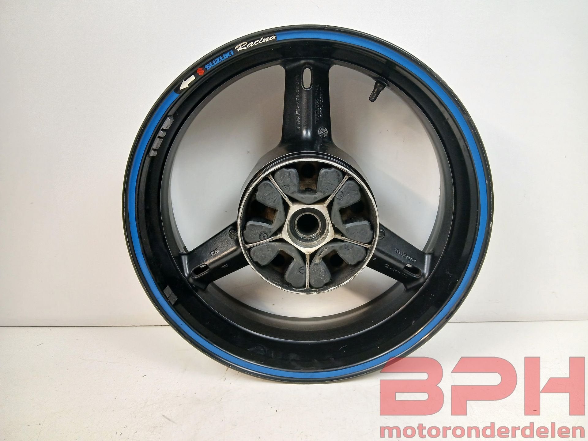 Achtervelg Suzuki GSX-R 1000 K1 K2 K3 K4 2001 t/m 2004 wiel, Motoren, Gebruikt, -, -, Ophalen of Verzenden