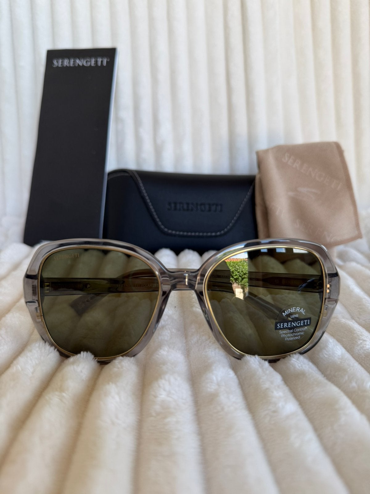 Serengeti Hayworth SS538003  garantie en btw-factuur, Zonnebril, Verzenden, Nieuw, Nvt