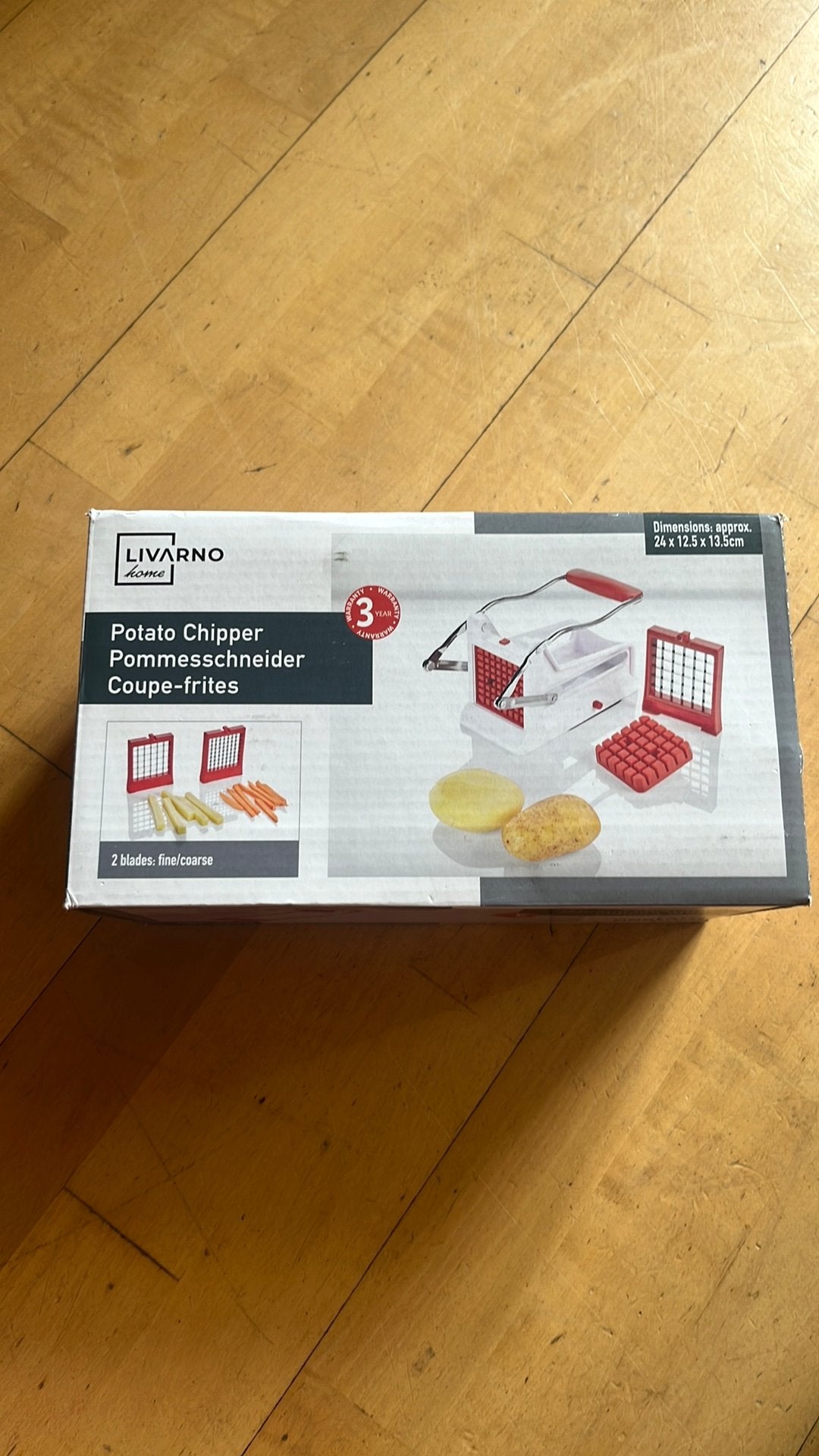 Friet snijder nieuw in doos, Overige typen, Ophalen, Nieuw, Overige materialen