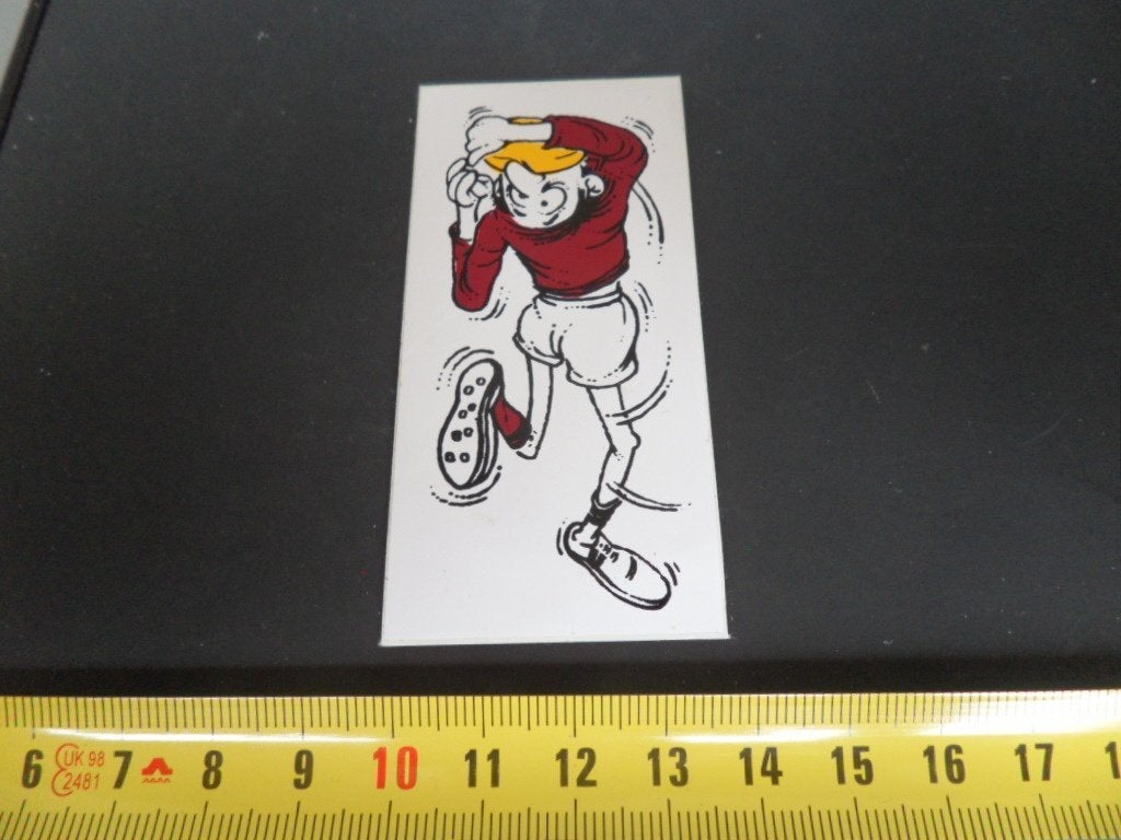 sticker strip Voetbal Keeper, Ophalen of Verzenden, Zo goed als nieuw