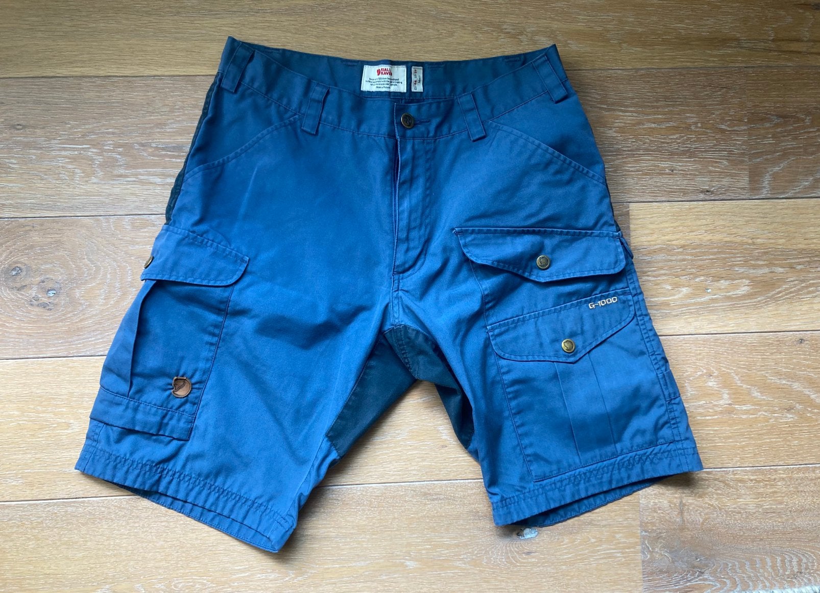 Fjällräven Barents Pro korte broek - 44, Ophalen of Verzenden, Gedragen, Maat 46 (S) of kleiner, Blauw