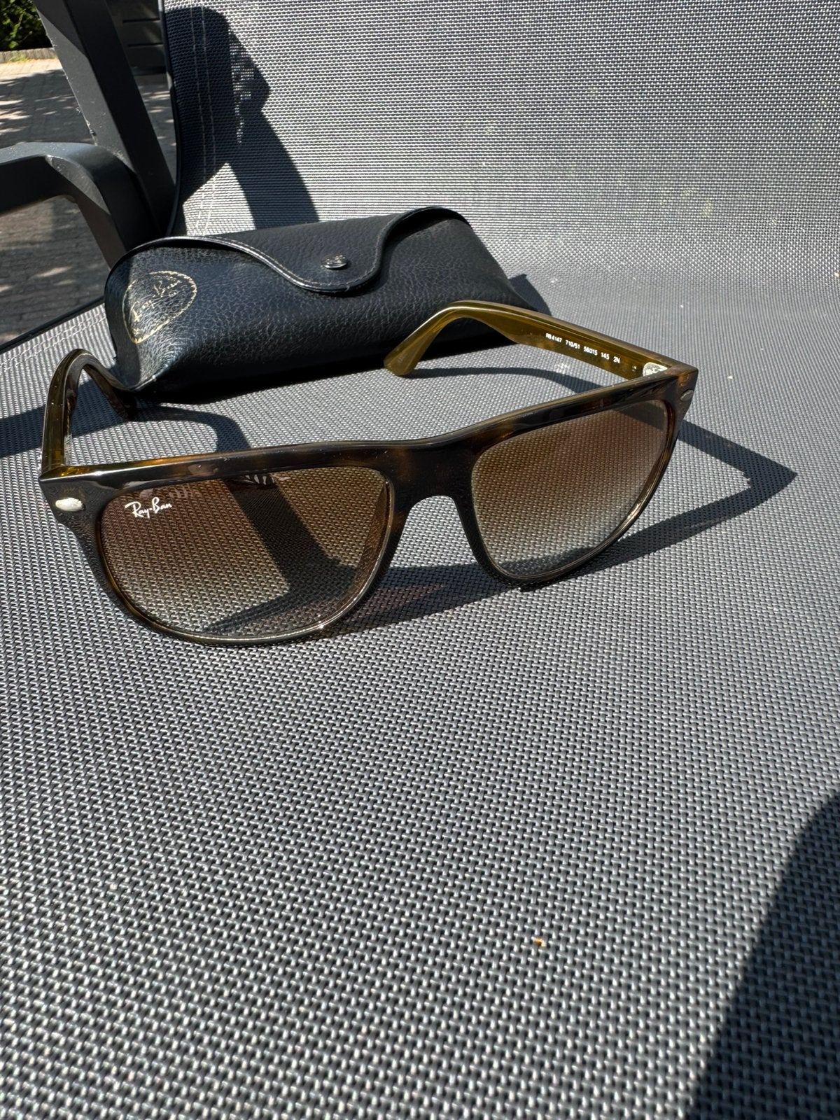 Rayban zonnebril, Ophalen of Verzenden, Zo goed als nieuw, Bruin, Ray-Ban