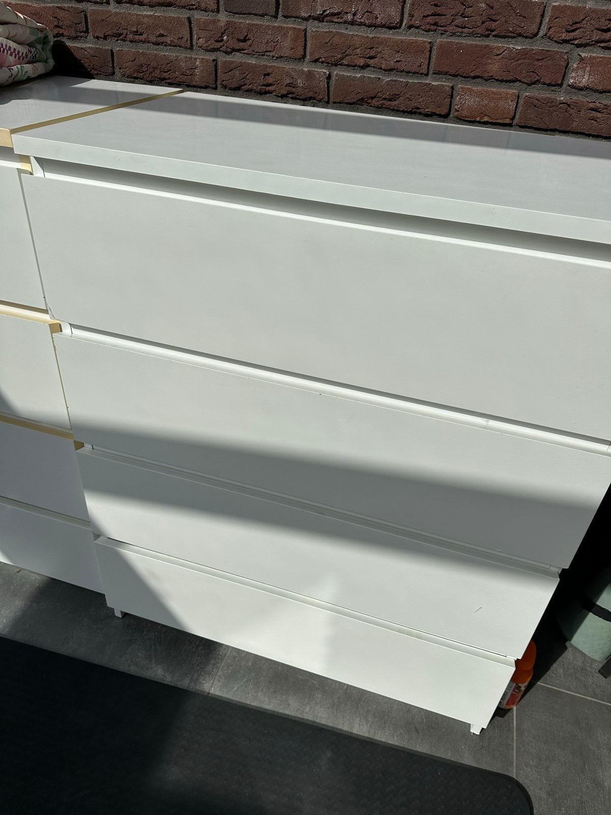 IKEA Malm ladekast wit - Goede conditie, Ophalen, 100 tot 150 cm, 50 tot 100 cm, Zo goed als nieuw