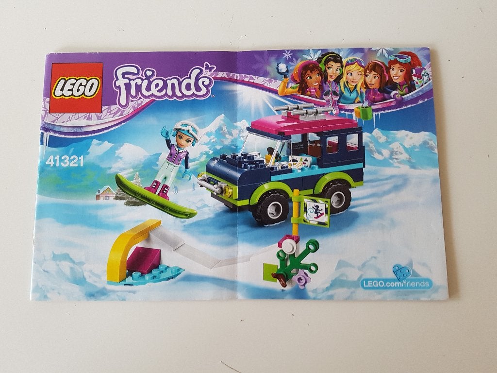Lego Friends 41321 Wintersport Terreinwagen, Compleet, Lego, Friends, Ophalen of Verzenden